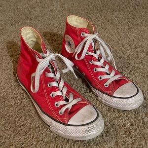 Red converse